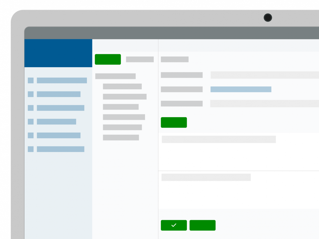 Illustration of the Silverstripe admin interface