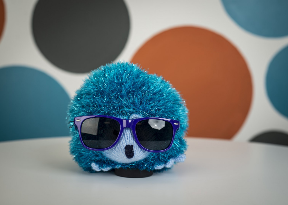 Spike - The coolest blue hedgehog around